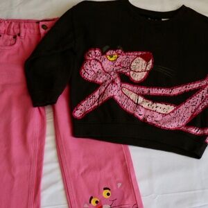 Desigual. Set for girls ( pants and sweatshirts)